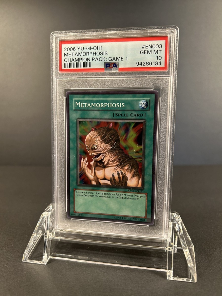 metamorphosis yugioh card YuGiOh Hidden Summoners Single Card Super Rare Mayakashi Metamorphosis  HISU-EN039