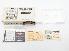 Nintendo Game & Watch OIL PANIC Multi Screen Handheld System OP-51 1982 Tested