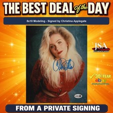 Christina Applegate Signed 8x10 Photo JSA COA from Private Signing