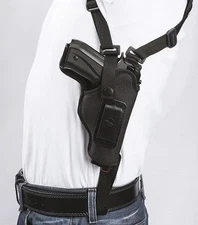Vertical Carry Shoulder Holster Nylon, Thumb Break Compatible W/ Ruger LCP
