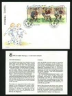 Sweden. 1988 FDC. Cachet. Souv Sheet Soccer  Football.  Engraver Martin  Morck