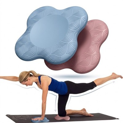 Yoga Kniekissen verdickt Kniepolster Ellbogenpolster rutschfest für Pilates Fitn