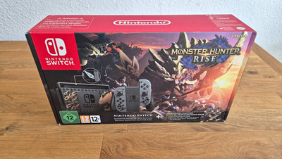 Nintendo Switch Monster Hunter Rise Edition 32 GB Handheld-Konsole Grau PAL
