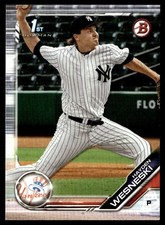 2019 Bowman Draft Hayden Wesneski New York Yankees #BD-177