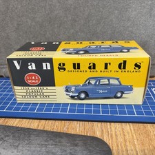 Vanguards VA5006 Triumph Herald Monte Carlo Press Car 1/43 Scale Model Car