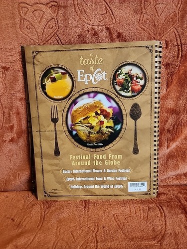 Libro de cocina Disney Taste of Epcot recetas comida de festival de todo el mundo - Imagen 2 de 5