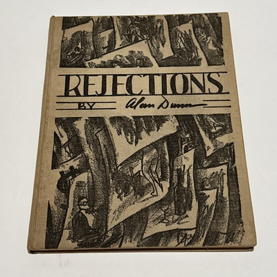 #ad Alan DUNN Rejections 1st Edition 1931 Cartoon Illustrated Cloth VGUC Vintage $28.46