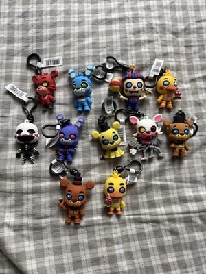 FNAF Figural Bag Clip Series 1 lot