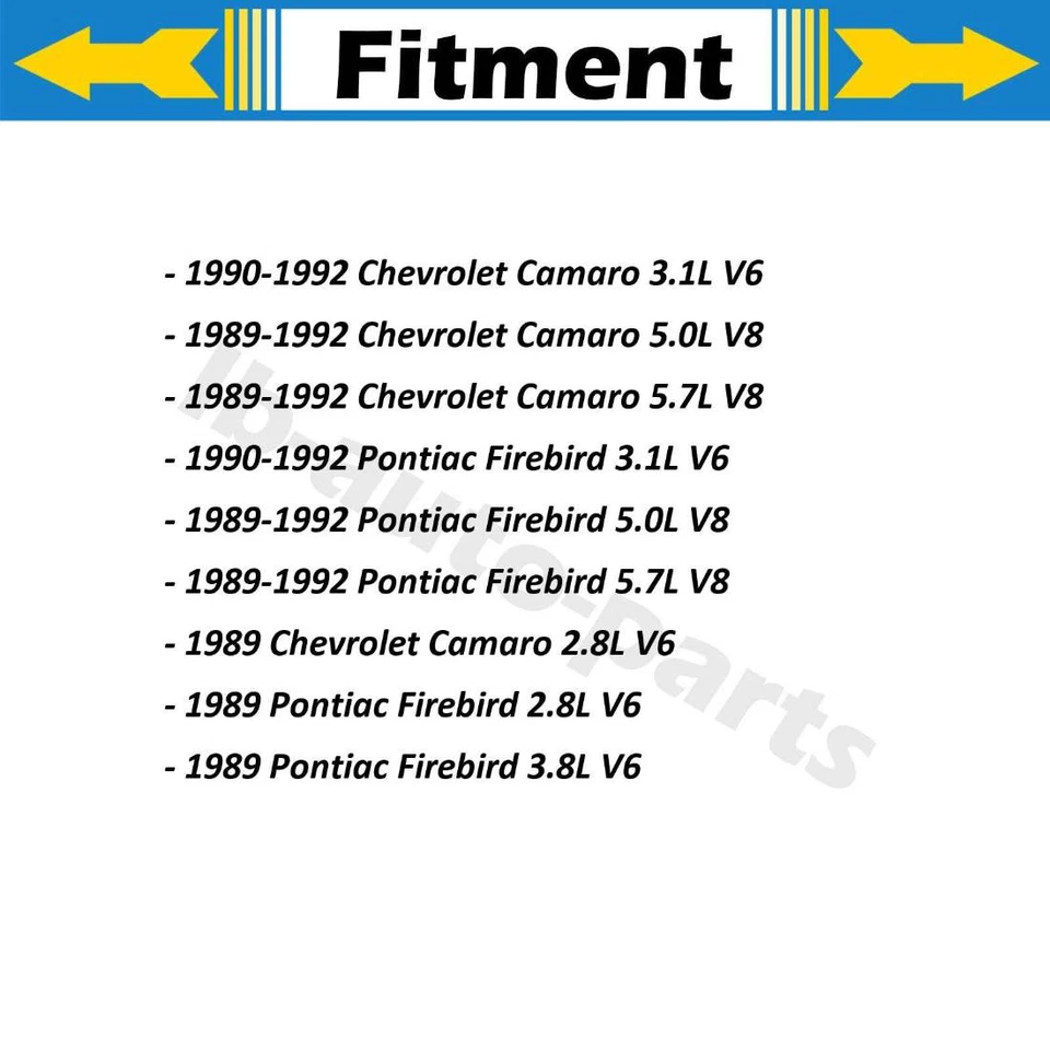 Linha de mangueira de freio Sunsong traseira 2x para 1990 1991 1992 Pontiac Firebird 3.1L - Imagem 2 de 4