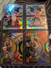 2024 Panini WNBA SELECT BASKETBALL Silver & Numbered 4 Card Lot