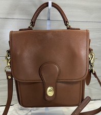 Women's Crossbody Shoulder Bag Purse Genuine Leather, Brown Tan