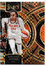 2024 Panini Select WNBA #129 DeWanna Bonner Prizms Bronze Checker #/49