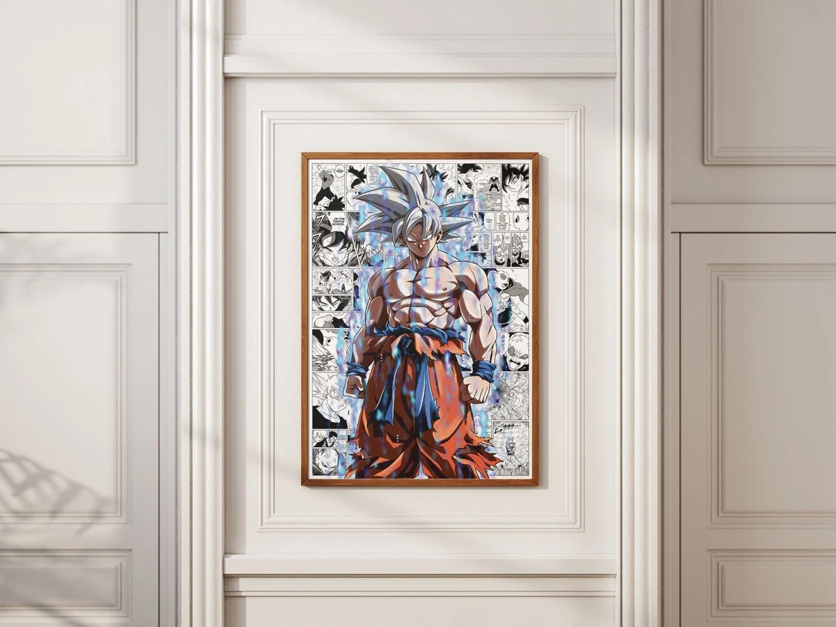 DKORARTE Set 8 Poster Dragon Ball Z Formato A4 (29,7x21 Cm): Goku, Vegeta, Trunks, Piccolo E Altri Su Carta Lucida 300g
