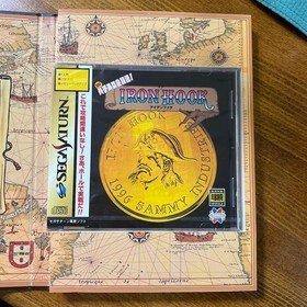 Sega Saturn Jissen Pachi-Slot Hisshouhou Iron Hook Japan Import