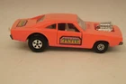 MATCHBOX LESNEY Speed Kings K-22 Dodge Charger Dragster Pink 1972 ENGLAND