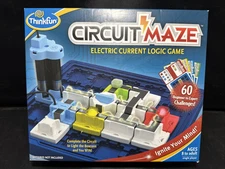 Think Fun Circuit Maze Logic Game 2015 Electric Current Building Brainteaser