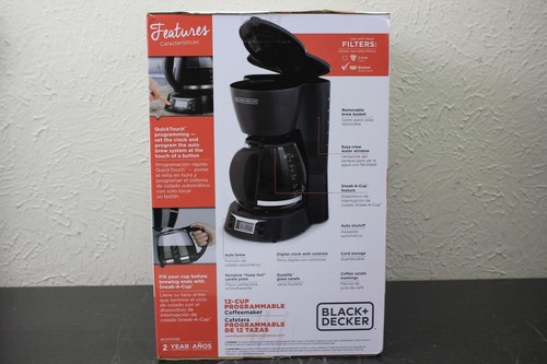 Black & Decker 12-cup programmable coffee maker bcm1410b - Picture 6 of 8