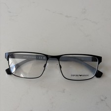 Image of EMPORIO ARMANI EA 1105 3014 BLACK GLASSES 56-17-145