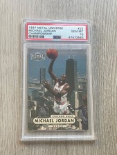1997 Metal Universe Championship Michael Jordan PSA 10 Population Only 91