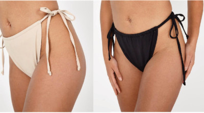 Kangol Check Bikini Bottoms Womens