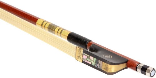 UK Cello bow 1/4 wooden octagonal M-tunes Classic - Picture 4 of 5