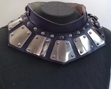 Medieval Steel Gorget Neck Guard SCA LARP Armour