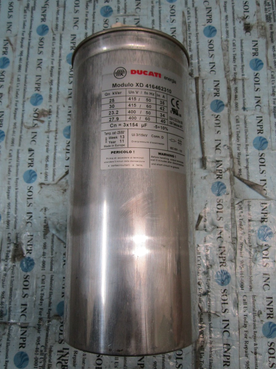 DUCATI XD 416462310 Capacitor 25Kvar 415V 154uF XD 416462310