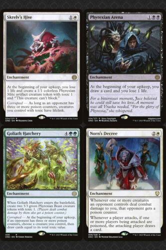 Ixhel, Scion of Atraxa Commander Deck Toxic Infect EDH Magic MTG Ready-to-Play - Picture 8 of 12
