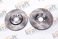 Kraft Automotive 2X Bremsscheibe Vorne Ø288 Mm FüR VW Golf IV 1J1 1.4 16V 1.6