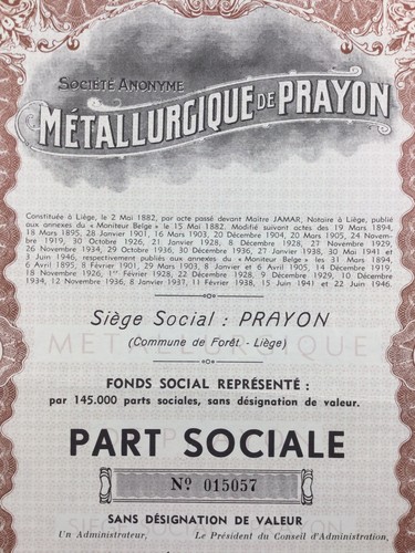 Prayon en 1944 Commune Forêt Liège Belgique Action Métallurgie en belgique - Photo 2 sur 3