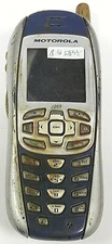 Motorola i265 - Blue and Silver ( Nextel ) Cellular Phone