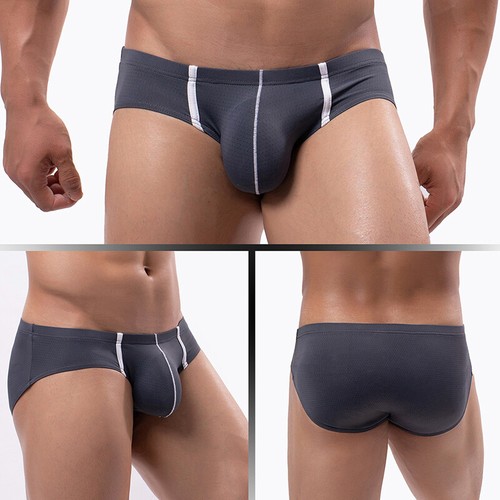 Slip En T Pour Homme Sous-Vêtement String Culotte Maille Transparent ~ - Picture 13 of 30