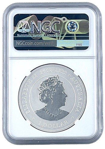 2023 Australia 1oz Silver Koala NGC MS70 - White Core Flag Label 10 Pack w/Case - Picture 3 of 3