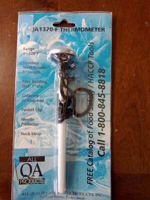 Vintage Food Thermometer All QA Products AQA1370-F NOS