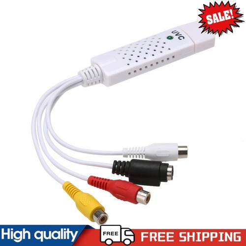 USB 2.0 DVD Audio Capture Adapter Karte USB Audio Video Konverter für Windows #g