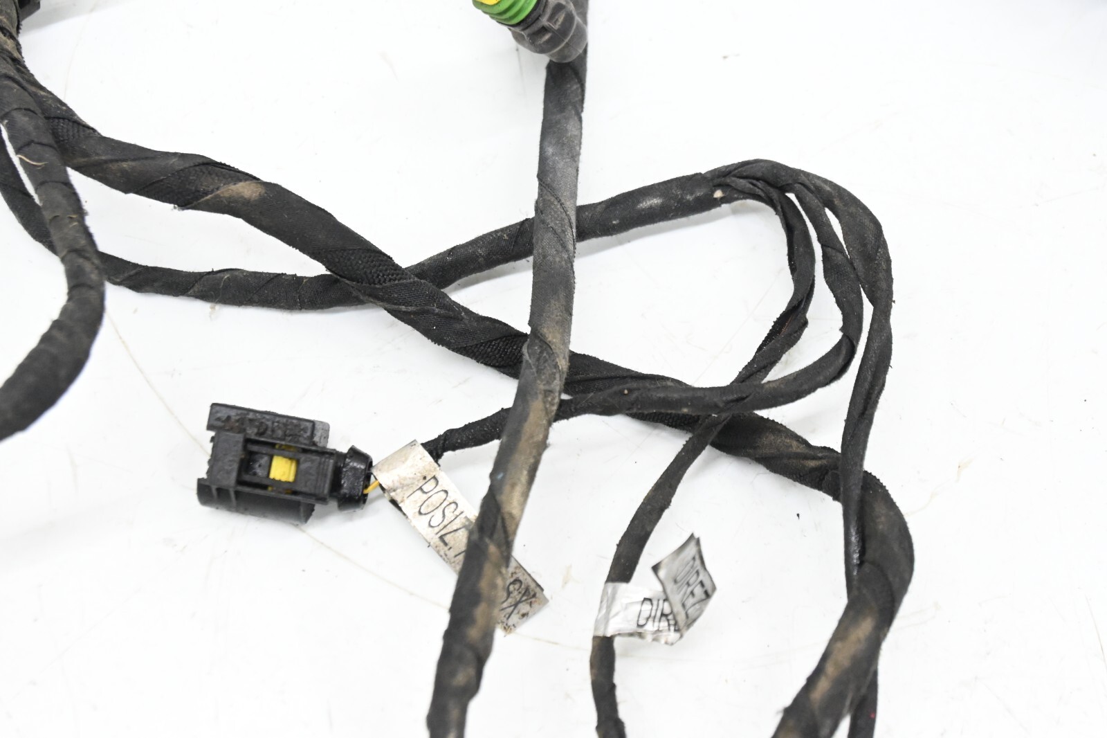 ⭐ 03-08 Maserati Quattroporte Left Driver Headlight Wiring Harness Plugs Oem