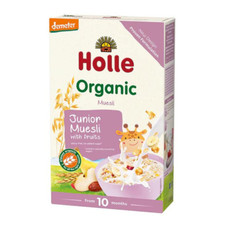 Holle Organic Junior Muesli with Oat, Spelt and Fruits - 250g