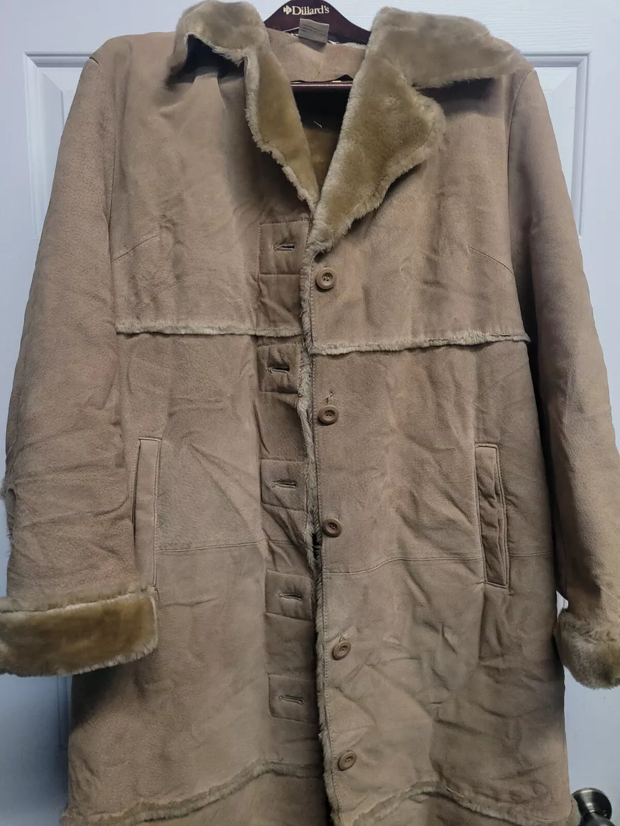 Charles klein hotsell leather trench