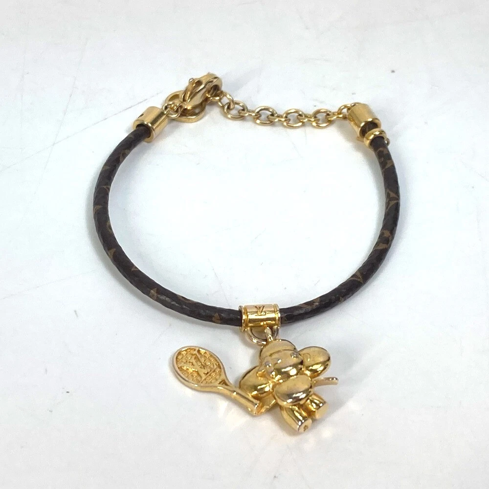 LOUIS VUITTON M8087Z Monogram Tennis Bracelet-Vivienne on the Court Bracelet