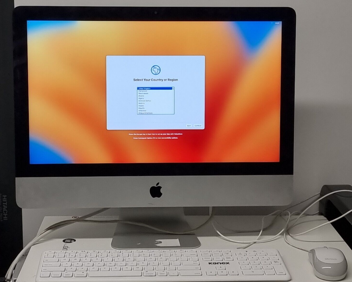 iMac 21,5" A1418 4K (2017) | Processeur i5 à 3,0 GHz | Radeon 555 2 Go