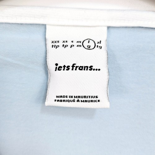 Urban Outfitters - iets frans... Wrap Top - Blue - Large - Picture 2 of 6