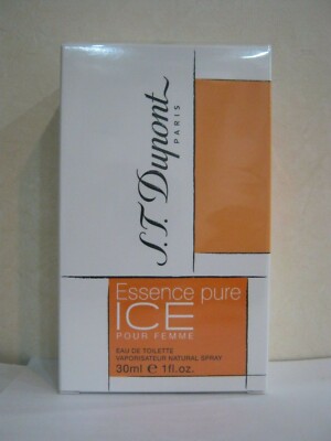 S.T. DUPONT ~ ESSENCE PURE ICE - For Woman Eau de Toilette Spray - 1 Oz.