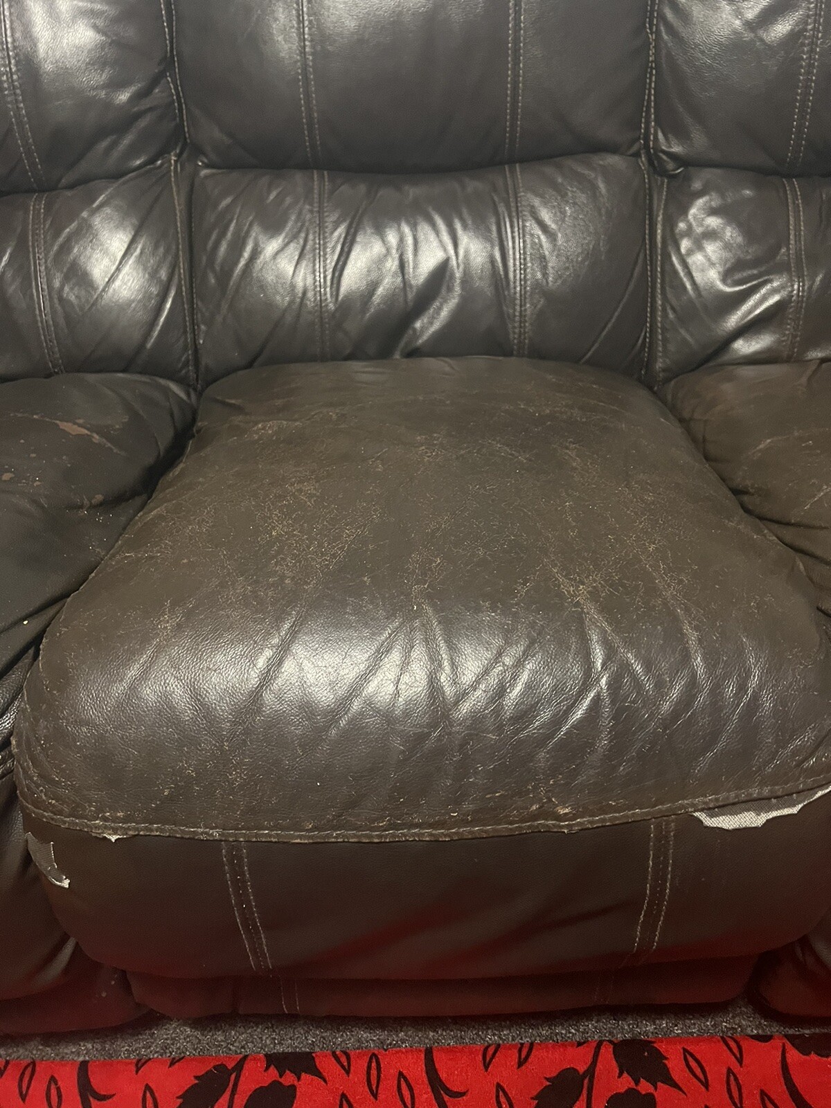 x2 3 seater Italian leather recliner sofas used eBay