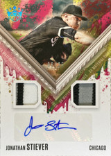 2021 Diamond Kings Jonathan Stiever DK Material Signatures Blue /25 #DKMS-JS