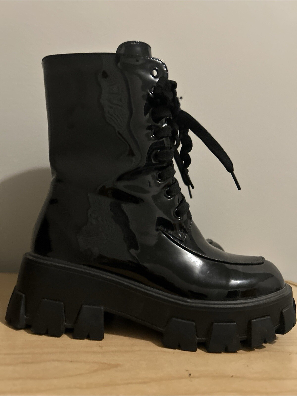 Black Platform Boots - image 3