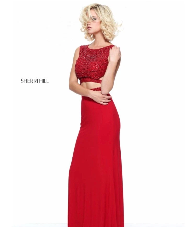 Sherri hill red two piece 2025