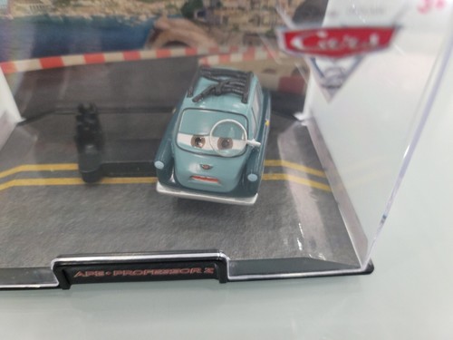 DISNEY PIXAR CARS 2 PROFESSOR Z DISNEY STORE ACRYLIC BOX MISSING APE DIECAST - Picture 2 of 4