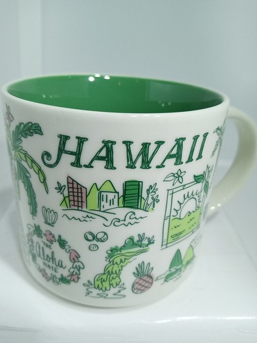 HAWAII TASSE. HAWAII STARBUCKS MUG. HAWAII STARBUCKS DEKO TASSE. B347