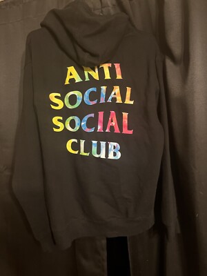 ASSC Thai Dye Black Hoodie アンチソーシャル anti social social club Thai Dye Hoodie Size M | eBay