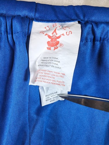 Blue Ninja Halloween Costume Rubies Boys Medium w/ shirt pants & balaclava mask - Picture 8 of 11